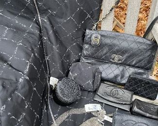 Chanel Items including Chanel 1999 Mesh Belt Bag 