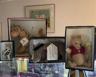 R. John Wright Winnie the Pooh, Pocket Piglet, Tigger, and Eeyore