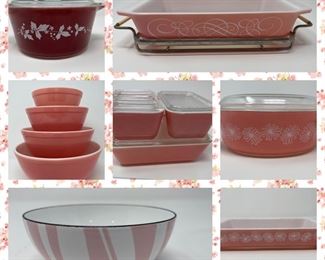 JAJ Pyrex, Pink Pyrex, Cathrineholm enamelware and so much more!