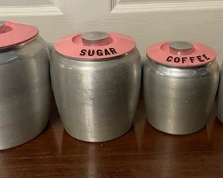 Kromex PINK canister set!!!