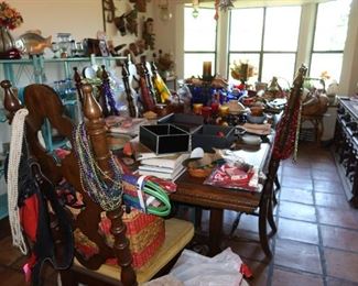 This is the dining room. Work in progress!