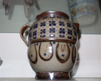 Vintage Spanish Pottery Pitcher