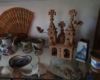 Pottery Bird House