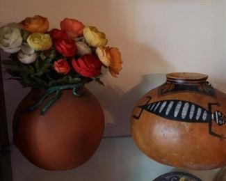 Robert Rivera From New Mexico- Lizard Pottery