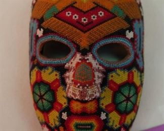 Antique Mask made of Beeswax