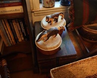 Drums - Folk Art Wooden Animals