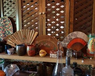 Hand Fans - Pottery