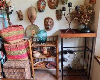 Wine Rack - Baskets - Shelf