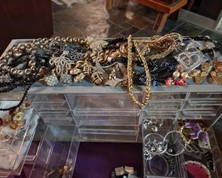 Lots of Vintage Jewelry!! Lots of Sterling Silver as well.