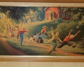 "School's Out" by Paul, print