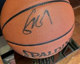 Yao Ming signed Basketball