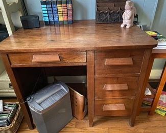 Vintage wooden desk