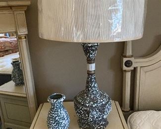 Pair of mcm lamps