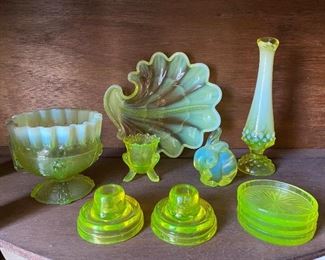 Uranium glass