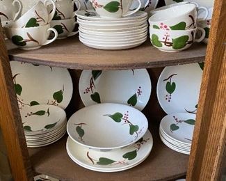 Blue Ridge Southern Potteries dishes Stanhome Ivy