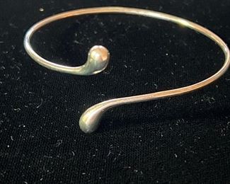 Tiffany & Co Peretti Spain Marked 925 Sterling Silver