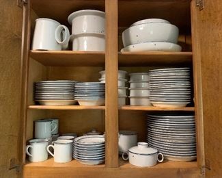 DANSK blue mist serving  & replacement pieces