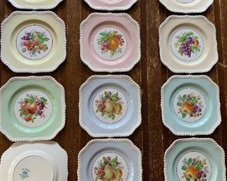 Johnson & Bros dessert plates - set of 6 pairs - 12 total
