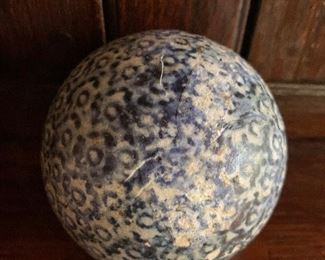 Antique carpet ball