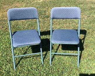 Pair Folding chairs