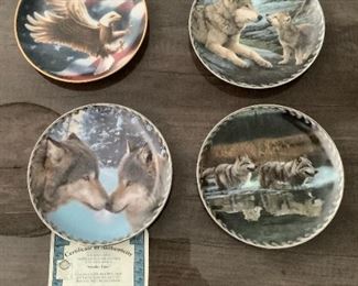 Vintage collector plates