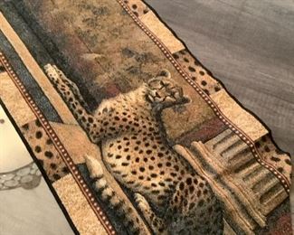 Cheetah Table Runner 59" long