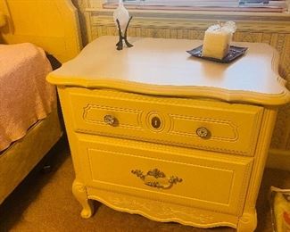Stanley French country nightstand