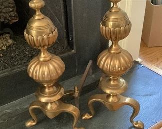 Andirons purchased in NY City