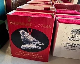Waterford Crystal Christmas Ornaments