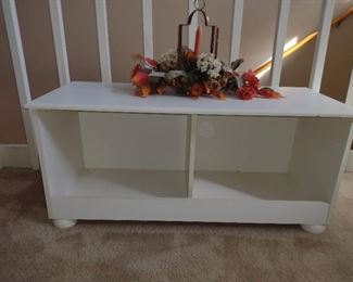 Bench with storage space