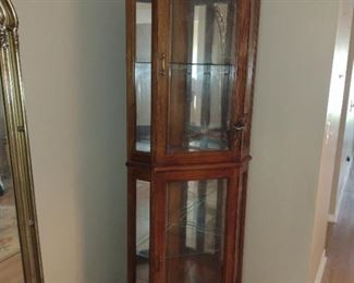 Light up curio cabinet