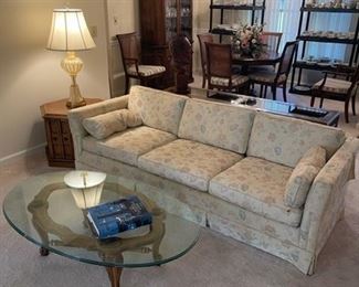 Sofa and coffee table