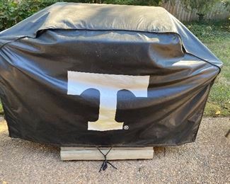 Grill with UT grill cover