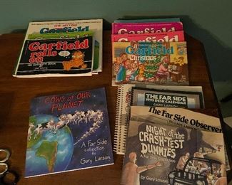 Garfield and Far Side books