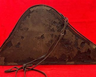 US Navy Officer’s Bicorn Hatbox
A true Officer’s hat box with the name of Herman Froeb from Terre Haute, Ind. This snapshot of Herman Froeb’s life was captured by the U.S Census. Herman Froeb was born about 1882. In 1940, he was 78 years old and lived in Harrison, Indiana.

*Please note we can ship this item although it is marked pickup only, just know there will be additional costs.

20L x 8D x 11H