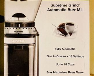 Cuisinart Coffee Burr Mill