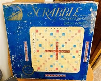 Vintage Scrabble Game