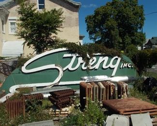 Streng Automotive Sign