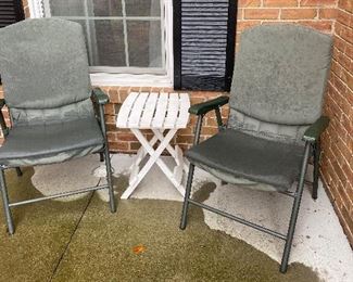Patio set, Chairs, Lawn Decor 