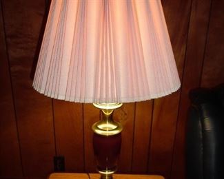 Beautiful brass lamp