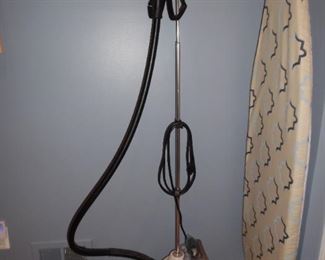 Professional clothes steamer and ironing board