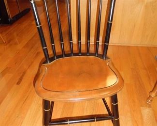 Detail of chair for the matching table