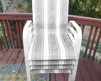 Four perfect patio chairs
