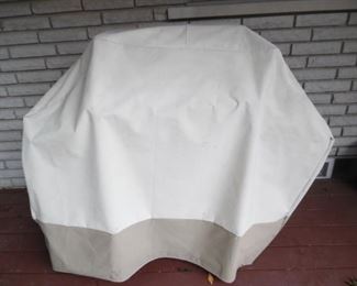 BBQ grill comes complete with the cover too