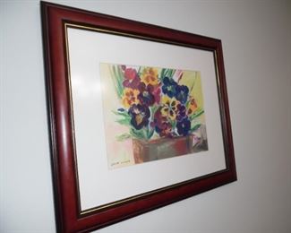 Beautiful floral watercolor art