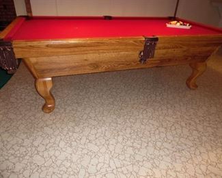 Magnificent 3 piece slate pool table