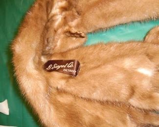 Authentic vintage furs
