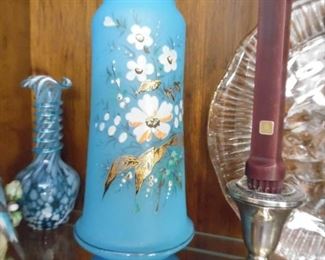 Beautiful vintage hand painted vase