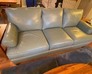 Very nice Smith Brothers Modern Leather Sofa!