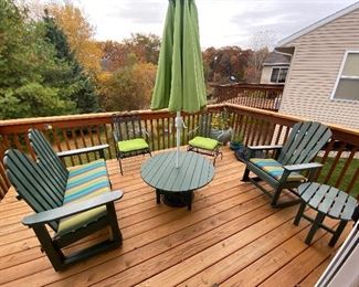 Outdoor Seating, GREAT QUALITY made from recycled plastic!